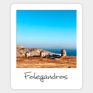 Folegandros Sticker